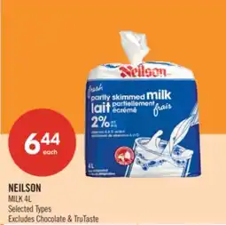 Shoppers Drug Mart NEILSON MILK offer