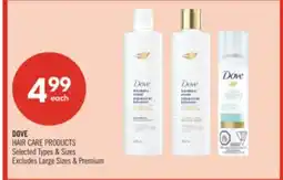 Shoppers Drug Mart DOVE HAIR CARE PRODUCTS offer