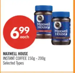 Shoppers Drug Mart MAXWELL HOUSE INSTANT COFFEE offer
