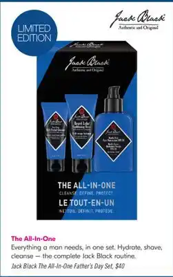 Shoppers Drug Mart Jack Black The All-In-One Father's Day Set offer