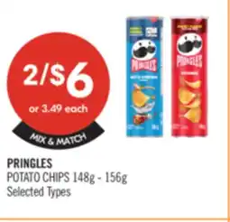 Shoppers Drug Mart PRINGLES POTATO CHIPS offer