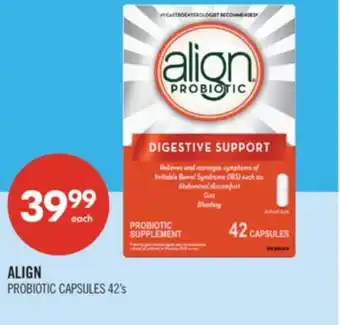 Shoppers Drug Mart ALIGN PROBIOTIC CAPSULES offer