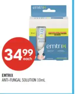 Shoppers Drug Mart EMTRIX ANTI-FUNGAL SOLUTION offer