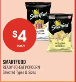 Shoppers Drug Mart SMARTFOOD READY-TO-EAT POPCORN offer