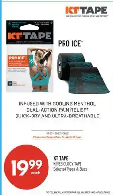 Shoppers Drug Mart KT TAPE KINESIOLOGY TAPE offer