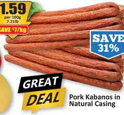 Starsky Pork Kabanos in Natural Casing offer