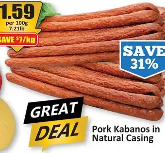 Starsky Pork Kabanos in Natural Casing offer