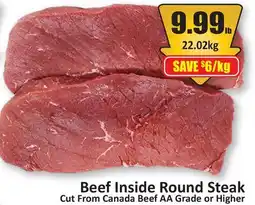 Starsky Beef Inside Round Steak offer