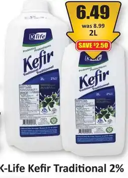 Starsky K-Life Kefir Traditional 2% offer