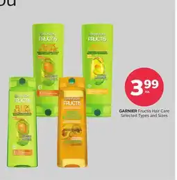 Rexall GARNIER Fructis Hair Care offer