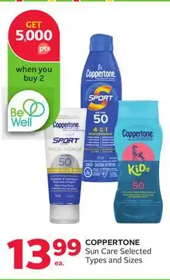 Rexall COPPERTONE Sun Care offer
