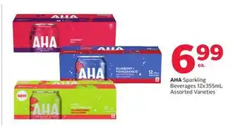 Rexall AHA Sparkling Beverages offer