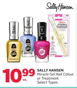 Rexall SALLY HANSEN Miracle Gel Nail Colour or Treatment offer