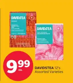 Rexall DAVIDSTEA 12' s offer