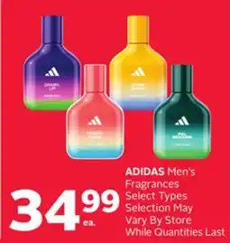 Rexall ADIDAS Men's Fragrances offer