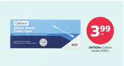 Rexall OPTION + Cotton Swabs offer
