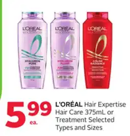 Rexall L' ORÉAL Hair Expertise Hair Care 375mL or Treatment offer