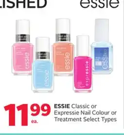 Rexall ESSIE Classic or Expressie Nail Colour or Treatment offer