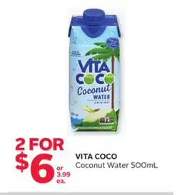 Rexall VITA COCO Coconut Water offer