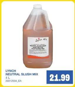 Wholesale Club NEUTRAL SLUSH MIX offer