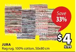 JYSK JURA Rag rug offer