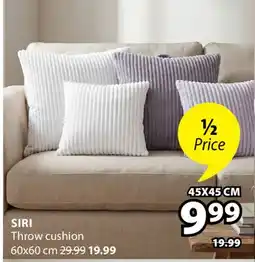 JYSK SIRI Throw cushion offer