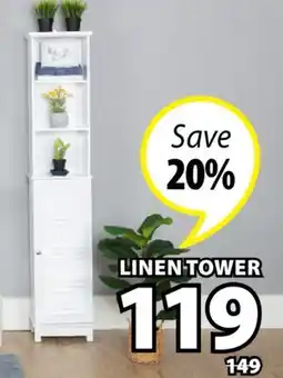 JYSK HANNA Linen Tower offer