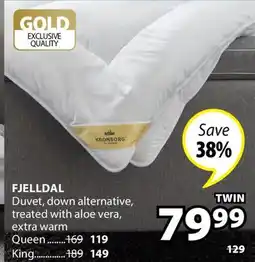 JYSK FJELLDAL Duvet offer