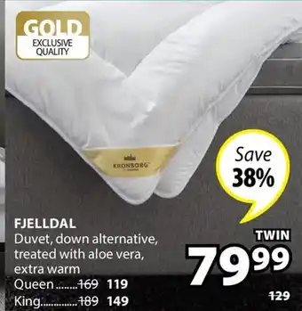 JYSK FJELLDAL Duvet offer