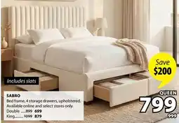 JYSK SABRO Bed Frame offer