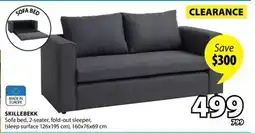 JYSK SKILLEBEKK Sofa bed offer