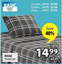 JYSK BRAD Sheet set offer