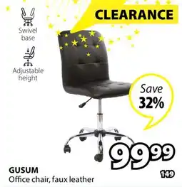 JYSK GUSUM Office chair offer
