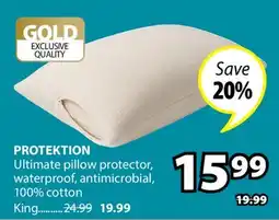 JYSK PROTEKTION Ultimate pillow protector offer
