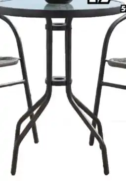 JYSK VENETTO Bistro Table glass top offer