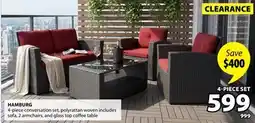 JYSK HAMBURG 4-piece conversation set offer