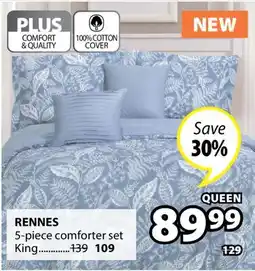 JYSK RENNES 5-piece comforter set offer