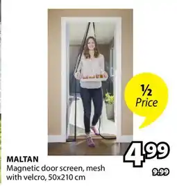 JYSK MALTAN Magnetic door screen offer