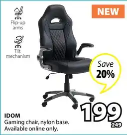 JYSK IDOM Gaming chair, nylon base offer