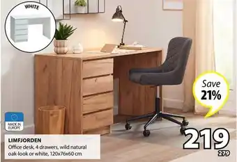 JYSK LIMFJORDEN Office desk offer
