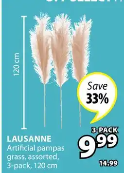 JYSK LAUSANNE Artificial pampas grass offer