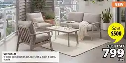JYSK SYLTHOLM 4-piece conversation set offer