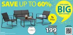 JYSK HORNSLET 4-PIECE conversation set offer