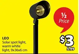 JYSK LEO Solar spot light offer