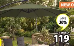 JYSK AARHUS Cantilever umbrella offer