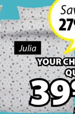 JYSK Julia DUVET COVER SET offer