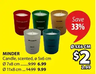 JYSK MINDER Candle offer