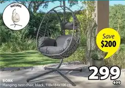 JYSK BORK Hanging nest chair offer