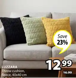 JYSK LUZZARA Throw cushion offer