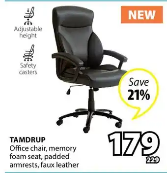 JYSK TAMDRUP Office chair offer